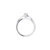 TOMEI Solitaire Ring, Diamond White Gold 585