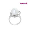 TOMEI Ring, Diamond Pearl White Gold 750 (DR92433)