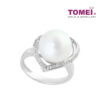 TOMEI Ring, Diamond Pearl White Gold 750 (DR92433)