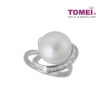 TOMEI Ring, Diamond Pearl White Gold 750 (R1032)