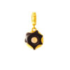 TOMEI [Online Exclusive] Charm of Doughnut with Cocoa Delight, Yellow Gold 916