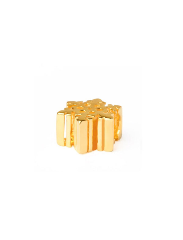 TOMEI [Online Exclusive] Snowflake Charm, Yellow Gold 916