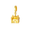 TOMEI [Online Exclusive] Fairytale Castle Chomel Charm, Yellow Gold 916