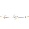 TOMEI Nephrite Collection, Butterfly Bracelet, Rose Gold 750