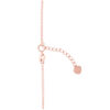 TOMEI Rouge Collection Triple Clover Bracelet, Rose Gold 750