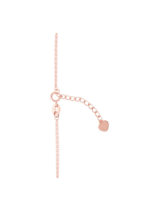 TOMEI Rouge Collection Triple Clover Bracelet, Rose Gold 750