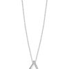 TOMEI Pearl Pendant Set, White Gold 585