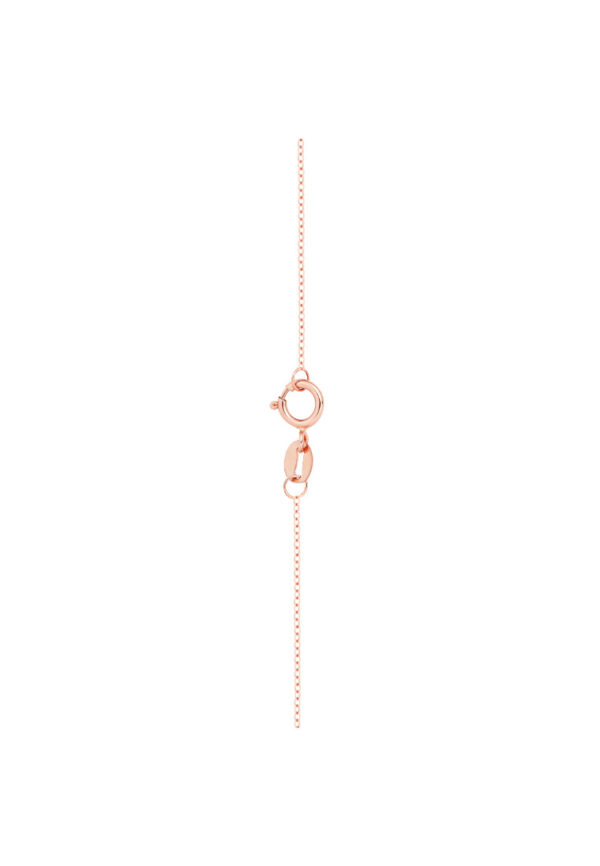 TOMEI Rouge Collection Naughty Bunny Necklace, Rose Gold 750