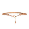 TOMEI Gilded Harmony Bangle, Rose Gold 750