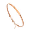 TOMEI Gilded Harmony Bangle, Rose Gold 750