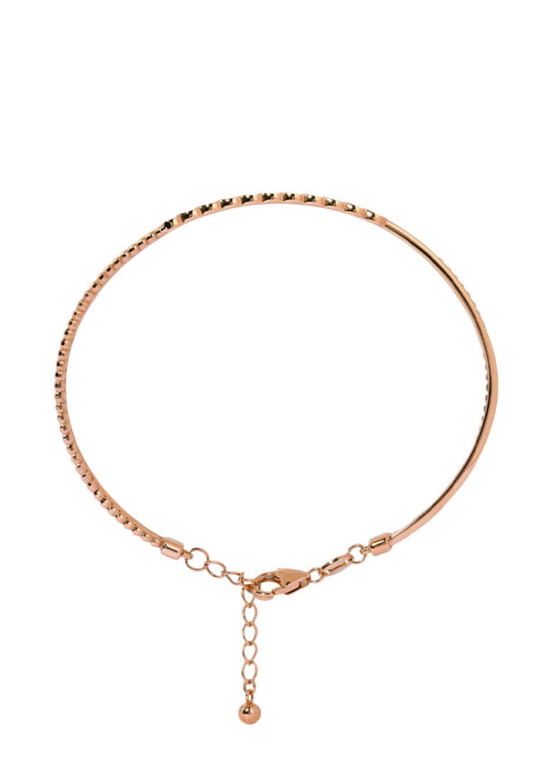TOMEI Gilded Harmony Bangle, Rose Gold 750