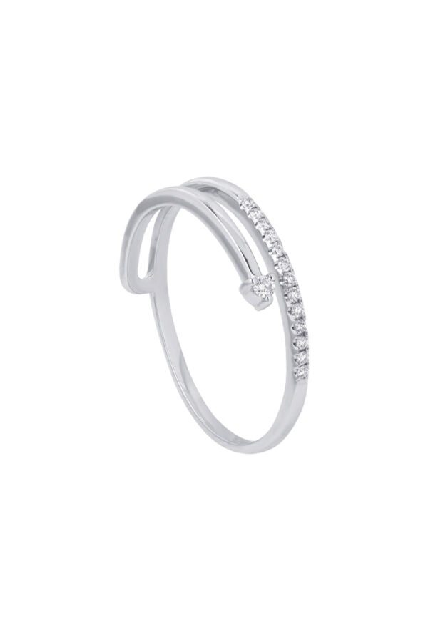 TOMEI [Online Exclusive] Diamond Ring, White Gold 750