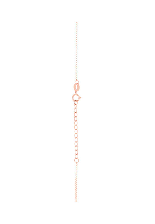 TOMEI Rouge Collection Rabbit With Bow Necklace, Rose Gold 750