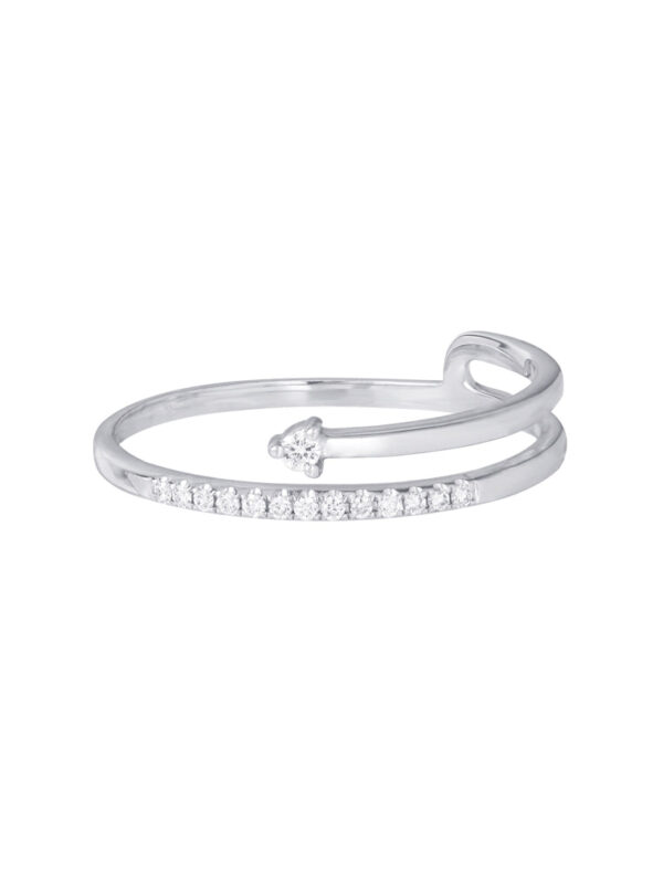 TOMEI [Online Exclusive] Diamond Ring, White Gold 750