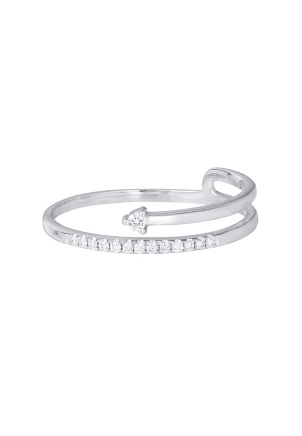 TOMEI [Online Exclusive] Diamond Ring, White Gold 750