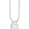 TOMEI South Sea Pearl Pendant, White Gold 750