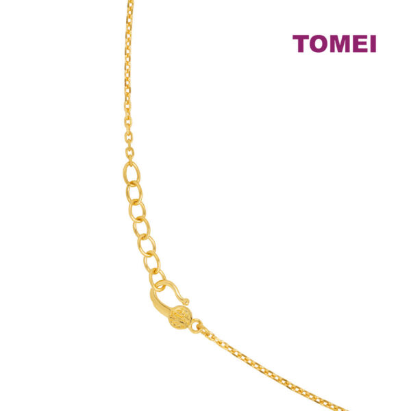 TOMEI X XIFU Flower Necklace, Yellow Gold 999