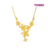 TOMEI X XIFU Flower Necklace, Yellow Gold 999