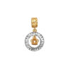 TOMEI Queen of My Heart Charm, Yellow Gold 916