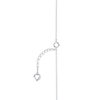 TOMEI Wave-Inspired Necklace, White Gold 585