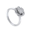TOMEI The Bloom Series Diamond Ring, White Gold 750