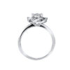TOMEI The Bloom Series Diamond Ring, White Gold 750
