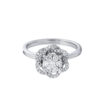 TOMEI The Bloom Series Diamond Ring, White Gold 750