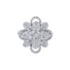 TOMEI The Bloom Series Diamond Ring, White Gold 750