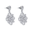 TOMEI The Bloom Series Diamond Earrings, White Gold 750