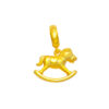 TOMEI [Online Exclusive] Carousel Horse Chomel Charm, Yellow Gold 916