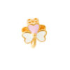 TOMEI [Online Exclusive] Loves of Clover Charm, Yellow Gold 916