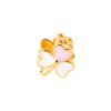 TOMEI [Online Exclusive] Loves of Clover Charm, Yellow Gold 916
