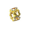 TOMEI Union of Love Charm Colors of Memories, Yellow Gold 916