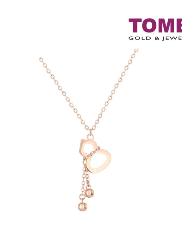 TOMEI Rouge Collection Hulu Necklace I Rose Gold 750 (18K)