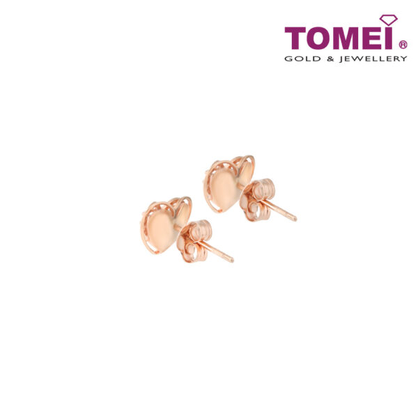 TOMEI Rouge Collection, Endless Love Earrings I Rose Gold 750 (18K)