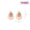 TOMEI Rouge Collection Lovingly RuYi Lock Earrings I Rose Gold 750 (18K)