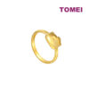 TOMEI X SANRIO Winter Wonders Hello Kitty Ring, Yellow Gold 916