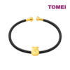 TOMEI [Online Exclusive] Fukubukuro Money Bag Charm, Yellow Gold 999