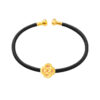 TOMEI [Online Exclusive] Pink Knot Charm, Yellow Gold 999