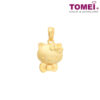 TOMEI x Hello Kitty with Lovely Bow Pendant, Yellow Gold 916