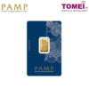 TOMEI x PAMP Suisse Lady Fortuna Gold Bar | 2.5 Grams | 5 Grams | 10 Grams |  Fine Gold 9999