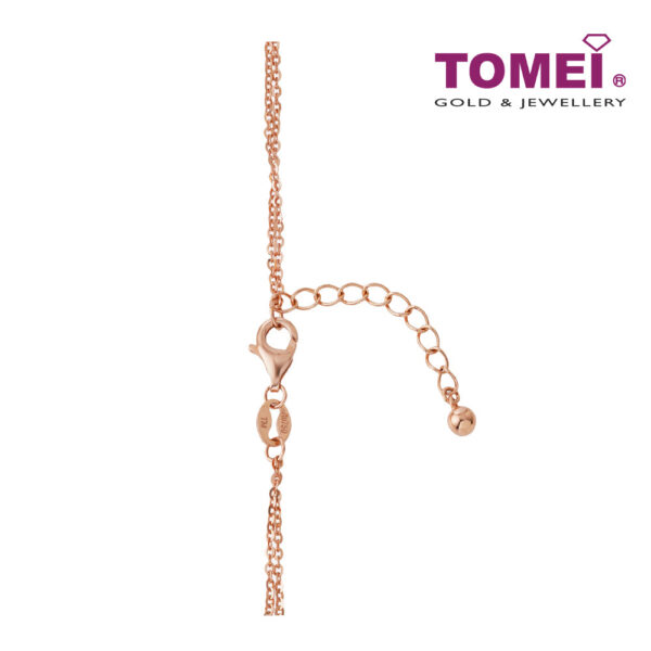 TOMEI Rouge Collection Bracelet, Rose Gold 750 (WM28-GD)