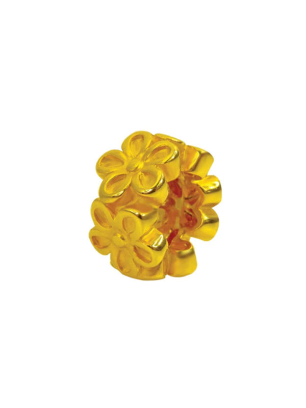 TOMEI [Online Exclusive] Blooming Flowers Charm, Yellow Gold 916