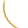 TOMEI Solid Geometric Chain Linked Bracelet, Yellow Gold 916