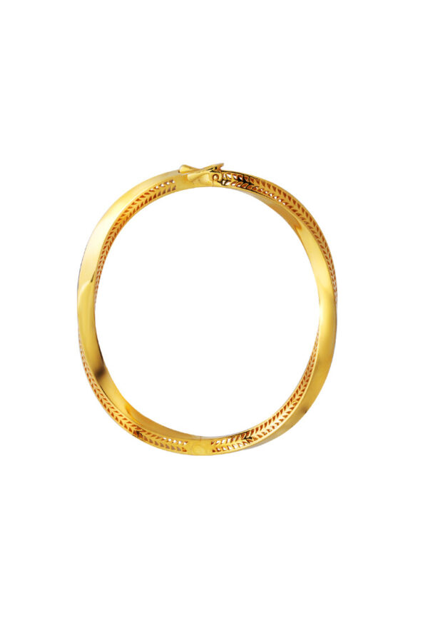 TOMEI Satisfactory Perfect Bangle, Yellow Gold 916