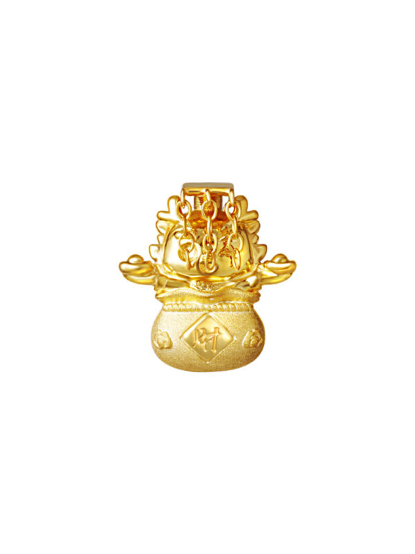 TOMEI Supreme Dragon Charm, Yellow Gold 916