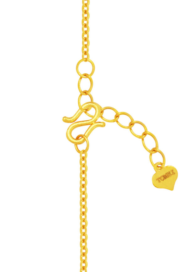 TOMEI X XIFU Bamboo Inspired Bracelet, Yellow Gold 999