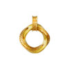 TOMEI Satisfactory Perfect Pendant, Yellow Gold 916