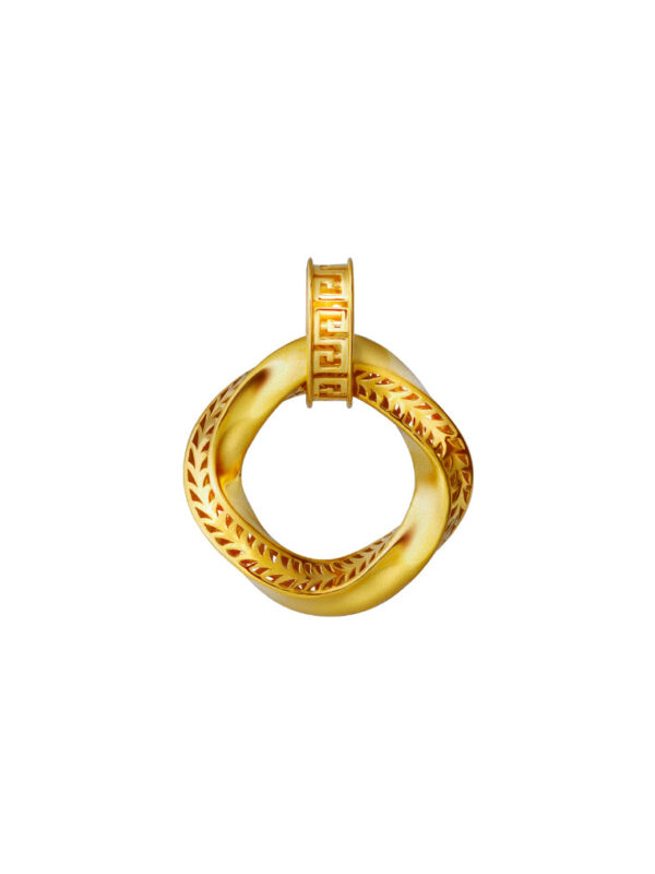 TOMEI Satisfactory Perfect Pendant, Yellow Gold 916
