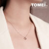 TOMEI Rouge Collection Diamond Necklace, Rose Gold 750